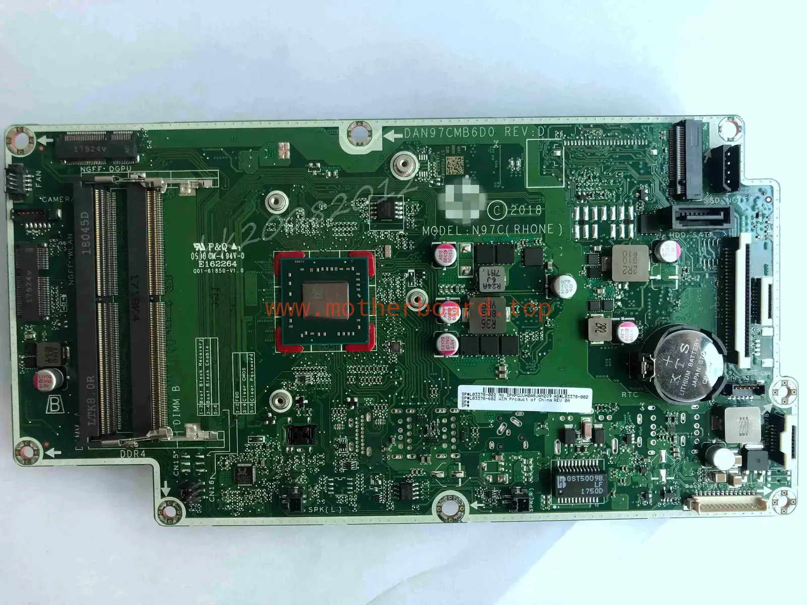 FOR HP Pavilion 24-F DAN97CMB6D0 L03378-002 L03378-602 Motherboard Tested OK