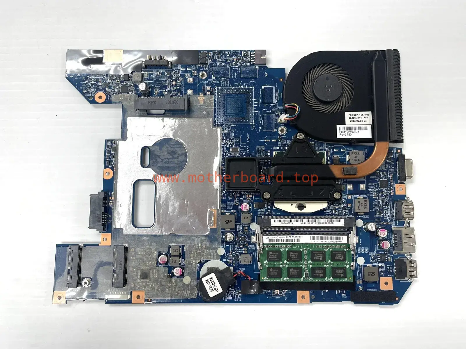 Motherboard Lenovo B570 , 10290-2 , 48.4PA01.021 , LZ57 MB For Parts FAN WORKS