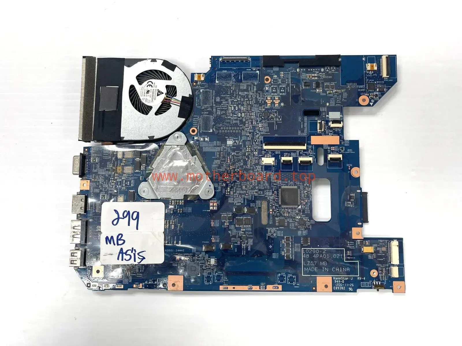 Motherboard Lenovo B570 , 10290-2 , 48.4PA01.021 , LZ57 MB For Parts FAN WORKS 2