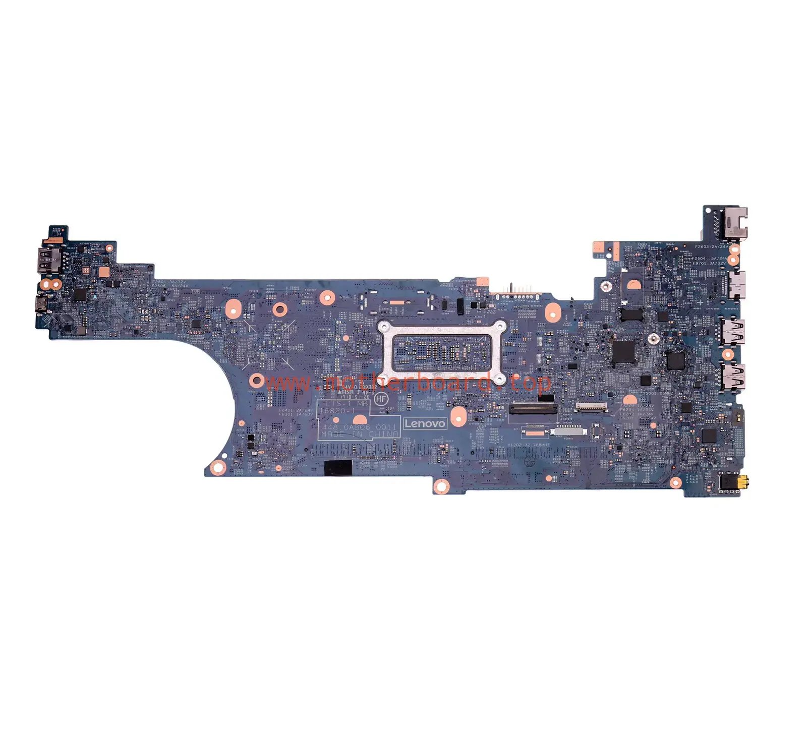 01ER449 For Lenovo ThinkPad T570 Laptop Motherboard LTS-116820-1 CPU:i7-6600U 4