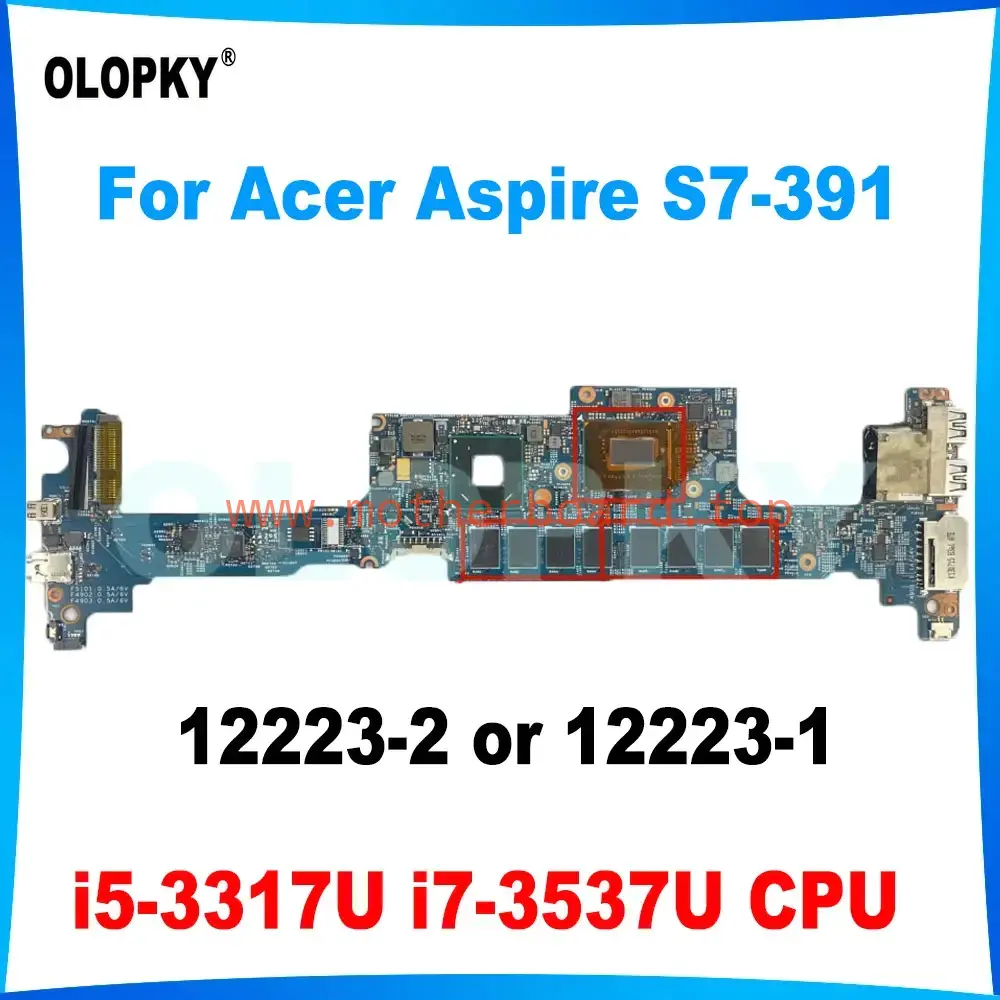 12223-2 12223-1 for Acer Aspire S7-391 laptop motherboard with i5 i7 CPU 4GB-RAM