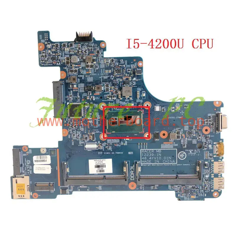 Mainboard FOR HP ProBook 430 G1 727770-001 12239-1N 727770-501 Motherboard Test