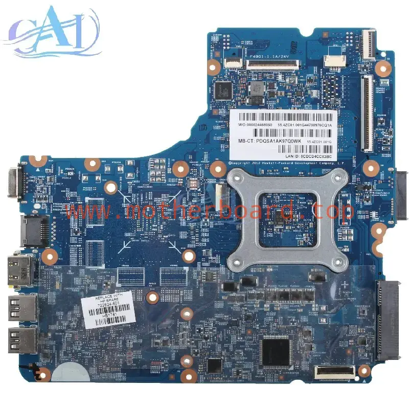 12240-1 For HP Probook 455 G1 Laptop Motherboard 722824-501 AMD SOCKET FS1 DDR3 2