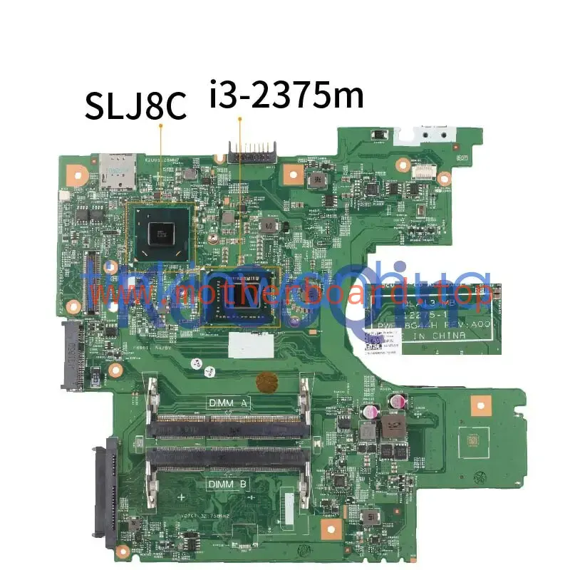 FOR Latitude 3330 Motherboard I3-2375M 4NRW8 04NRW8 12275-1 SR0U4 *bn