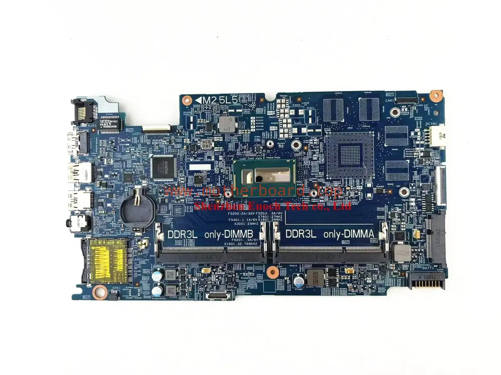 FOR Dell Inspiron 7537 Laptop Motherboard i7-4500U CN-043KWC 12311-1 12311-2