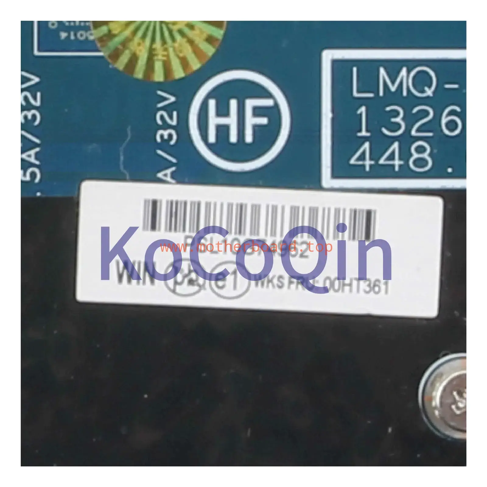 FOR Lenovo ThinkPad X1 Motherboard I7-5600U 8G 13268-1 448.01430.0011 00HT361 3
