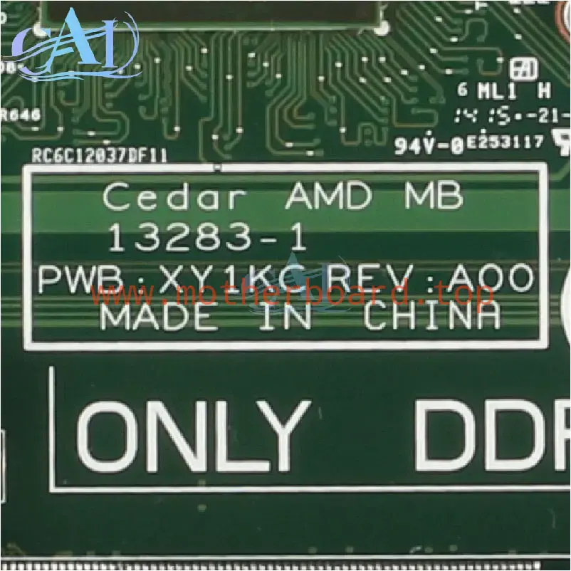 13283-1 For DELL Inspiron 3541 3441 3542 3442 Laptop Motherboard Cedar AMD MB A6 4
