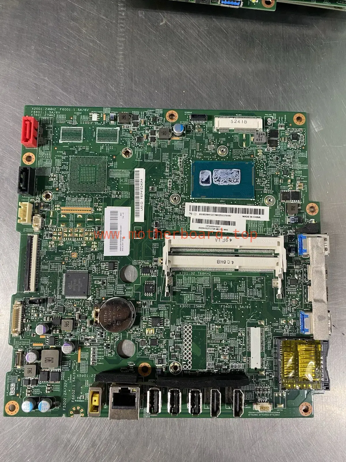 LENOVO IHSWSW S5030 14055-2 Core i3-4005U PN:5B20J35777 W8P Motherboard