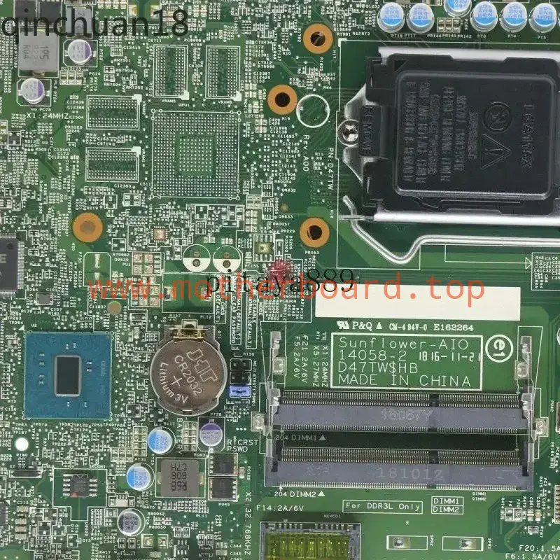 CN-0WCWFJ For DELL Vostro 24 5460 Motherboard 14058-2 WCWFJ 100% Tested 2