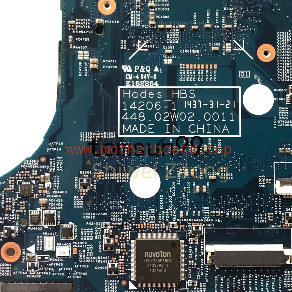 For Acer Aspire VN7-591 VN7-591G Motherboard 14206-1 i5 i7 CPU GTX860M/960M GPU 3
