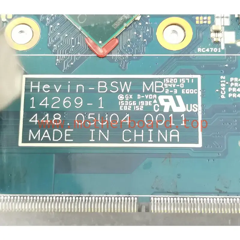 For HP Pavilion X360 11-K CPU N3700 Motherboard 14269-1 828895-601 3