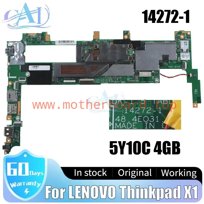 14272-1 For LENOVO Thinkpad X1 Laptop Motherboard 00JT709 SR23C 5Y10C 4G RAM
