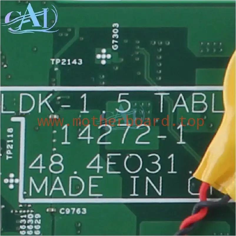 14272-1 For LENOVO Thinkpad X1 Laptop Motherboard 00JT709 SR23C 5Y10C 4G RAM 3