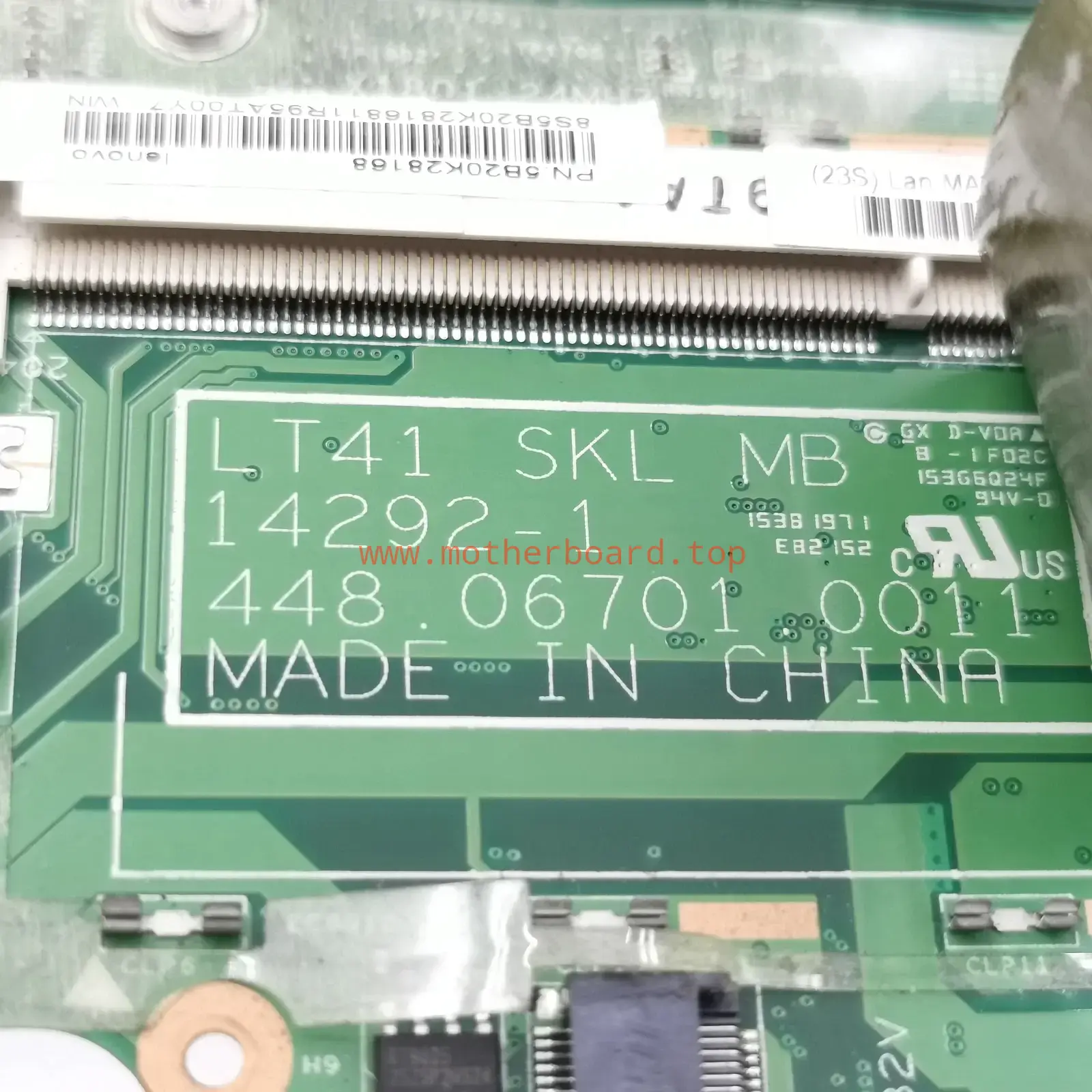 For Lenovo EDGE2-1580 14292-1 5B20K28168 Motherboard I5-6200U/ I7-6500U 4