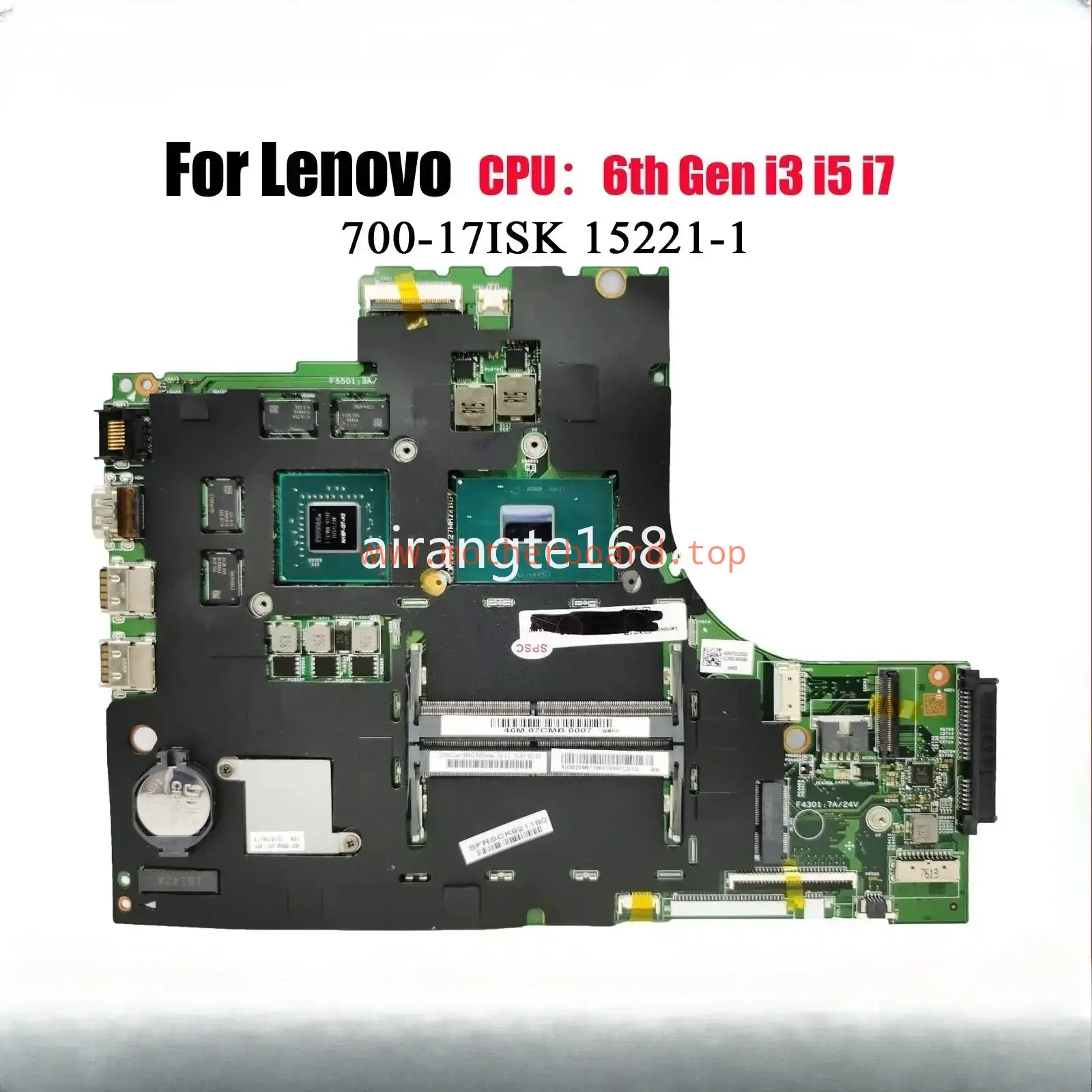 15221-1 For Lenovo Ideapad 700-17ISK Laptop Motherboard W/ I5 I7 CPU GTX950M GPU
