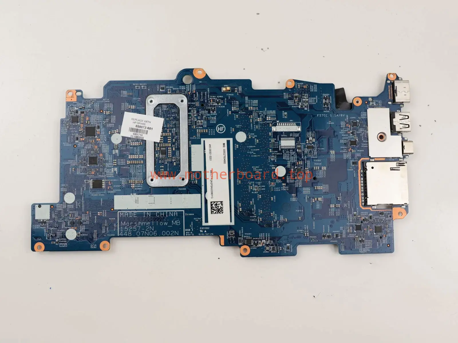 For HP ENVY 15-AQ M6-AQ Mainboard Motherboard 15257-2N I5-7200U CPU 858872-601 3