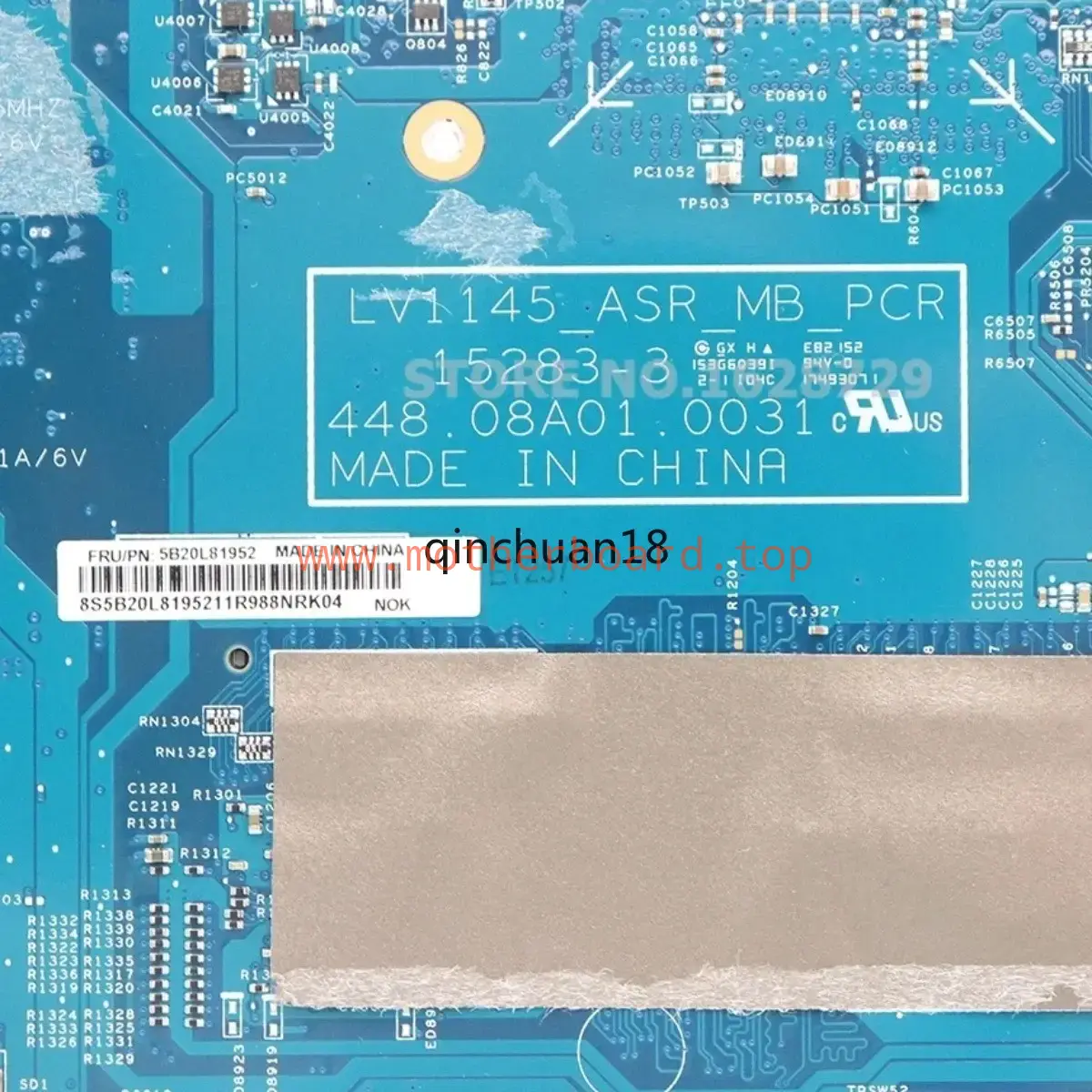15283-3 for Lenovo V110-15AST Motherboard E2 A4 A9 CPU UMA 4G RAM 448.08A01.0031 4