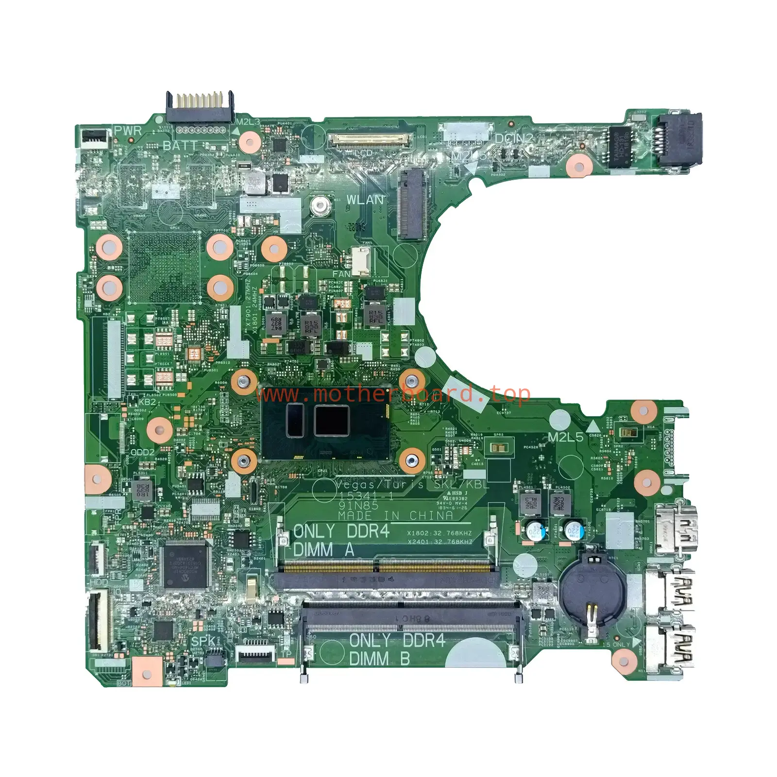 For Dell Inspiron 14 3467 15 3567 Motherboard 15341-1 i7-7500U 0XHKD5 Mainboard