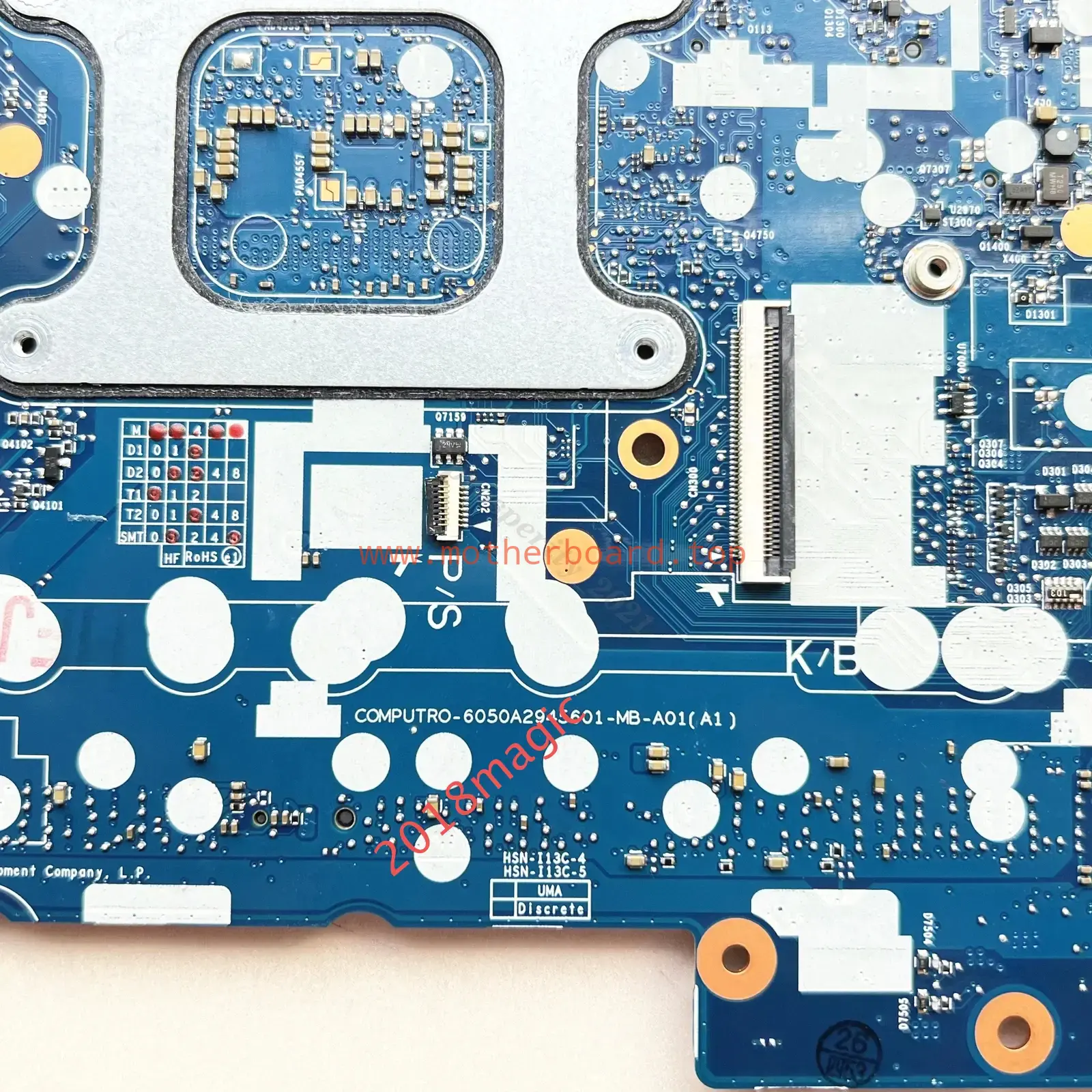 For HP 840 G5 850 G5 w/ I5-7200U Motherboard L15514-601 L15514-001 6050A2945601 3
