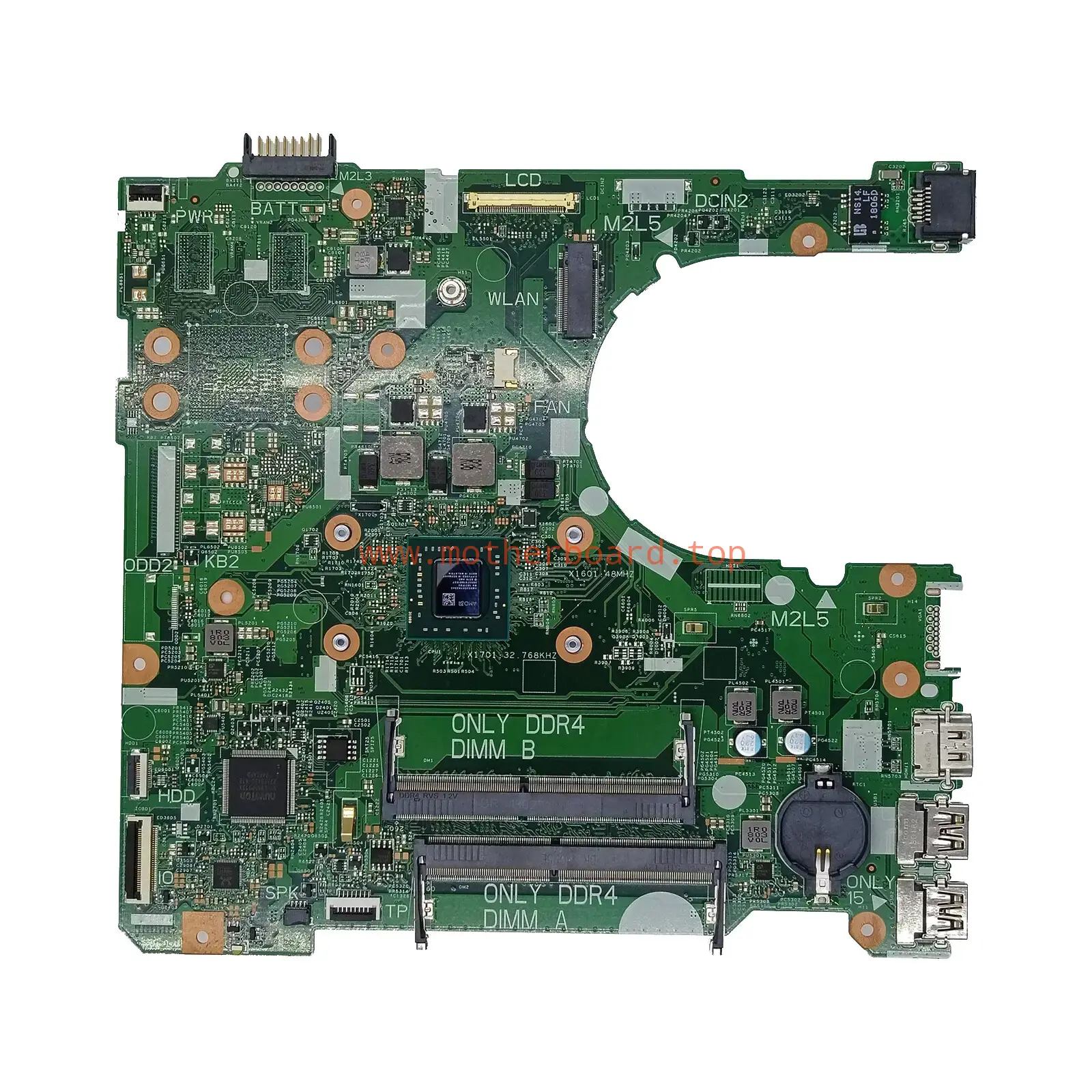 0NV2JC For Dell Inspiron 3465 3565 Motherboard Turis AMD 16808-1 A6-9200 2