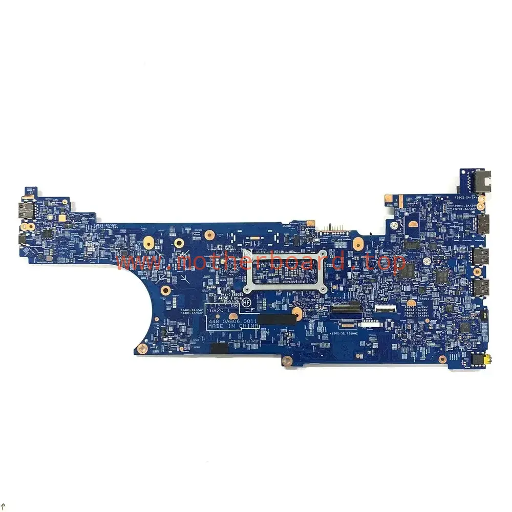 01ER389 01ER385 For Lenovo ThinkPad T570 Laptop Motherboard i7-7500U 16820-1 2
