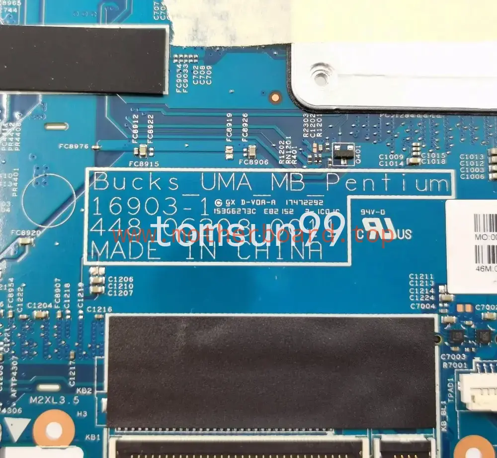 For HP Pavilion X360 14-BA Motherboard 16903-1/16903-2 W/ 4415U CPU 923691-601 4