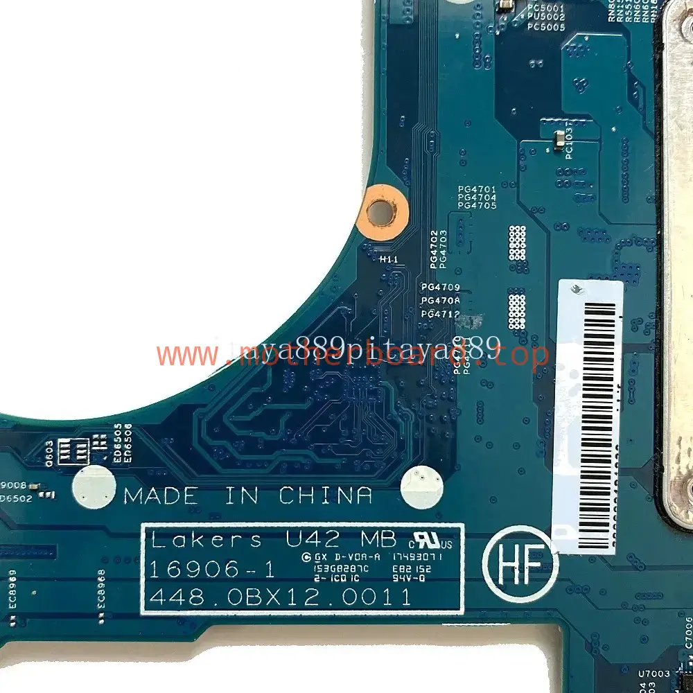 16906-2 For HP Envy X360 TPN-W127 15-BP Motherboard I5-8250U i7-8550U CPU 4G RAM 3