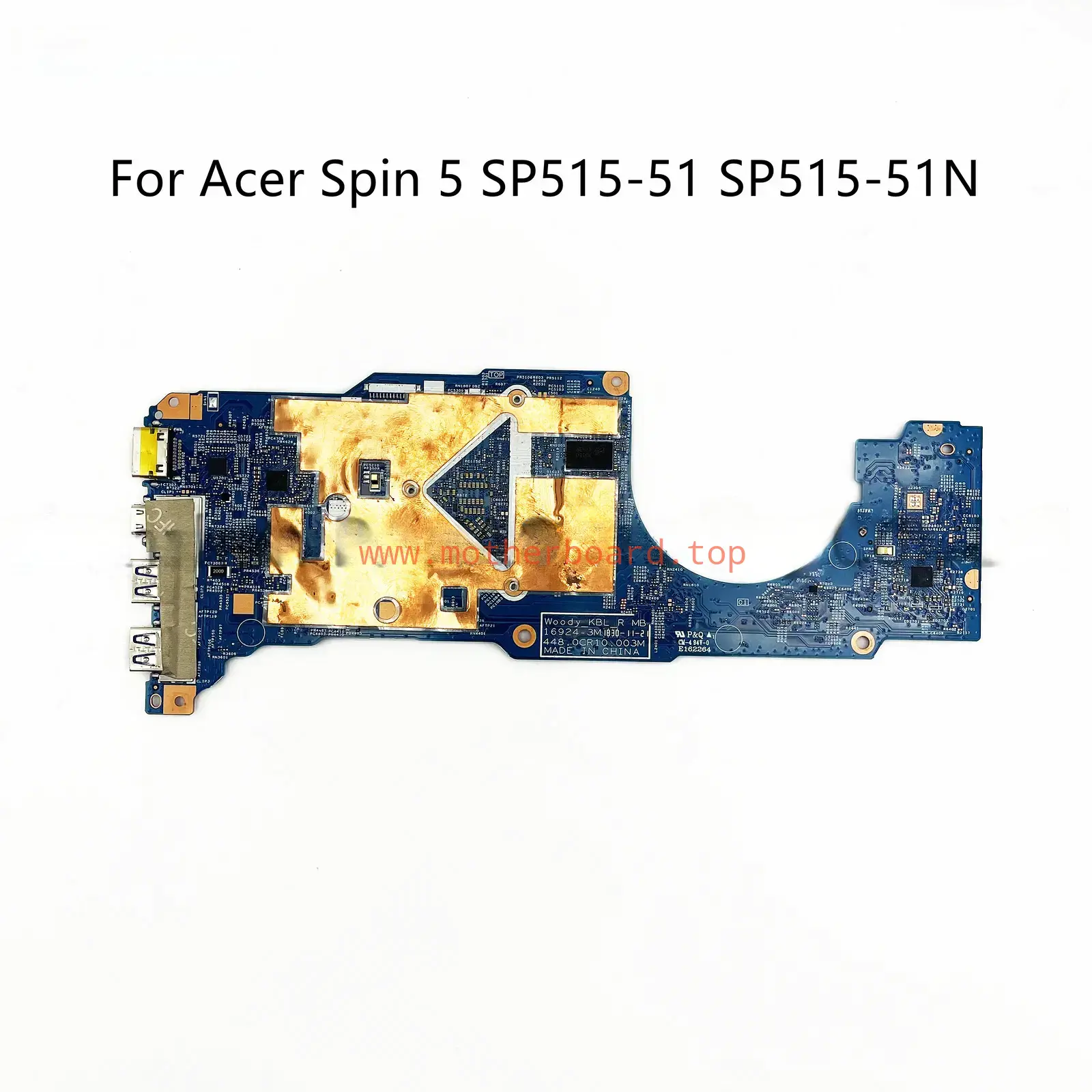 For Acer SPIN 5 SP515-51/51N Motherboard i3-8130U i5-8250U CPU 8GB-RAM 16924-3M 2