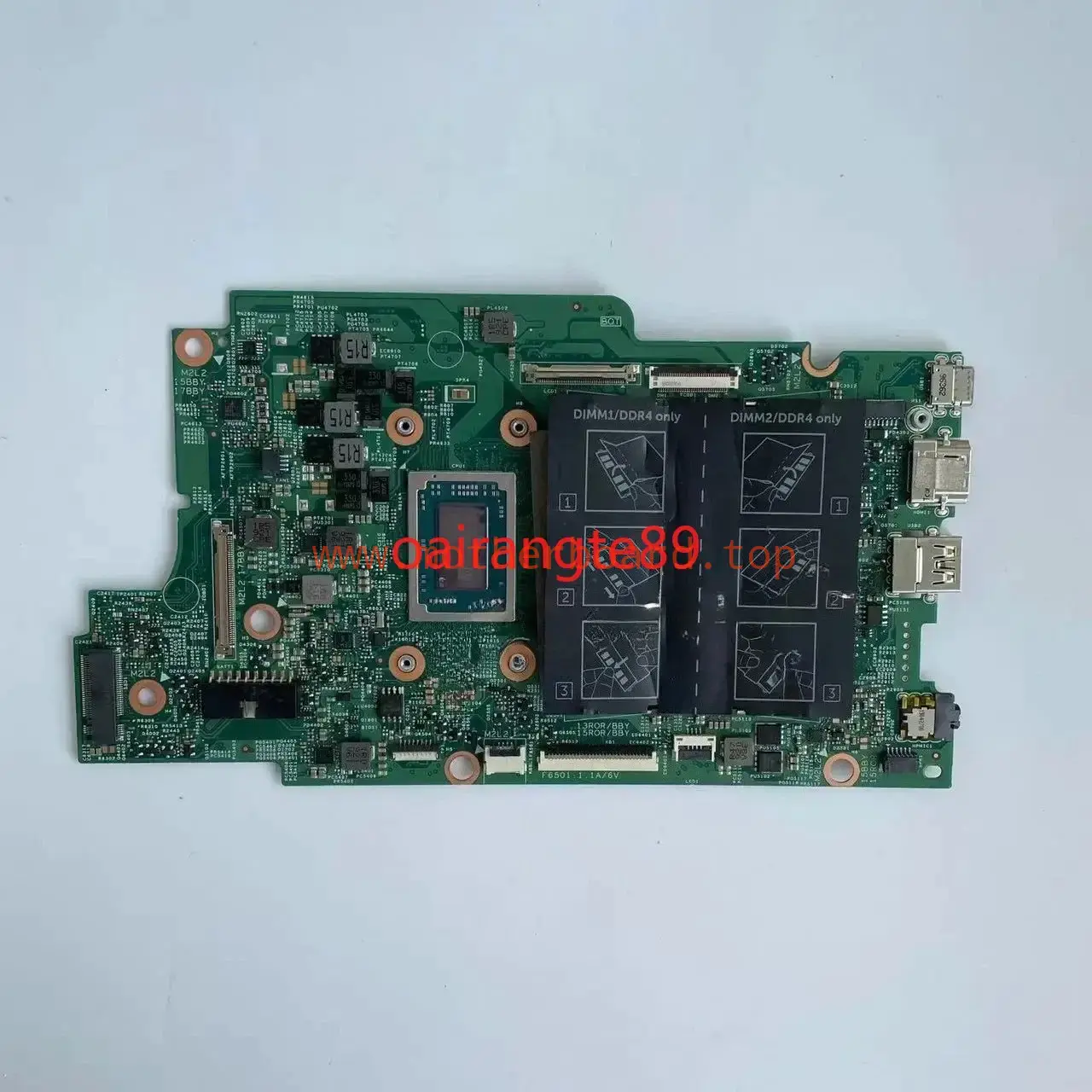 17852-1 For Dell Inspiron 13 7375 Motherboard R5-2500U R7-2700U CPU Tested OK