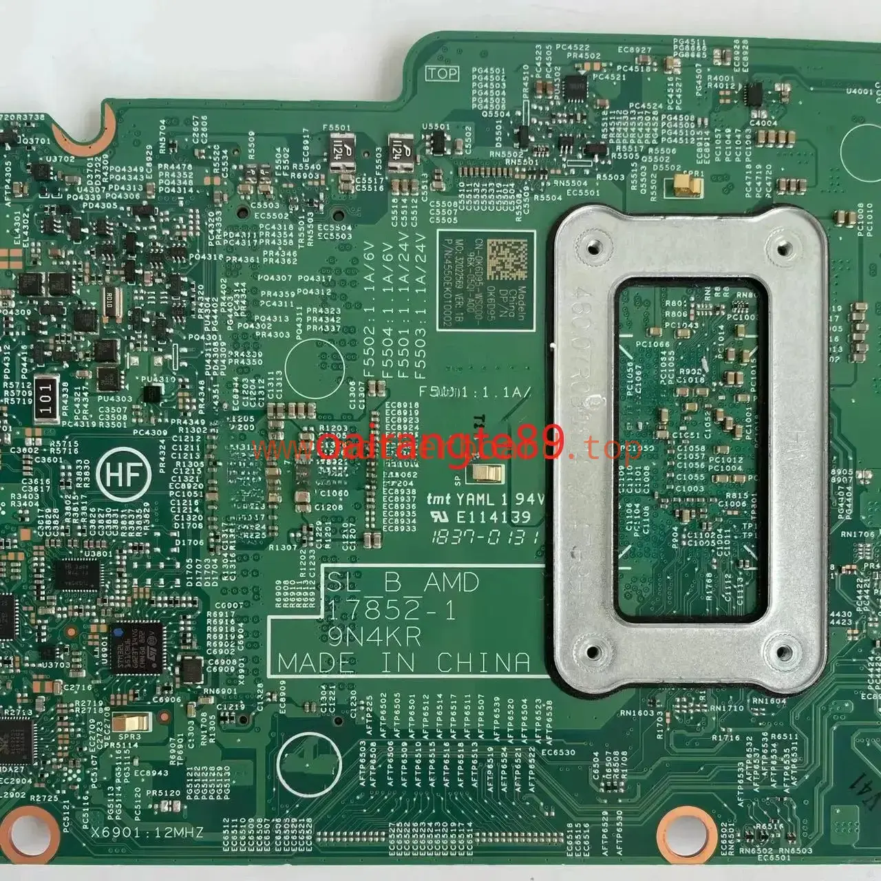 17852-1 For Dell Inspiron 13 7375 Motherboard R5-2500U R7-2700U CPU Tested OK 3