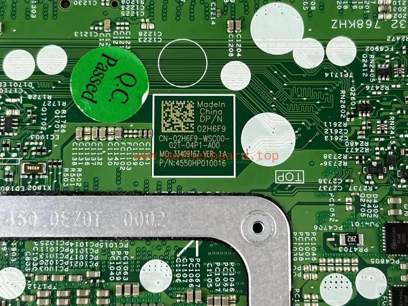CN-02H6F9 02H6F9 2H6F9 For DELL Inspiron 5591 I3-10110U CPU Motherboard 17859-1 3