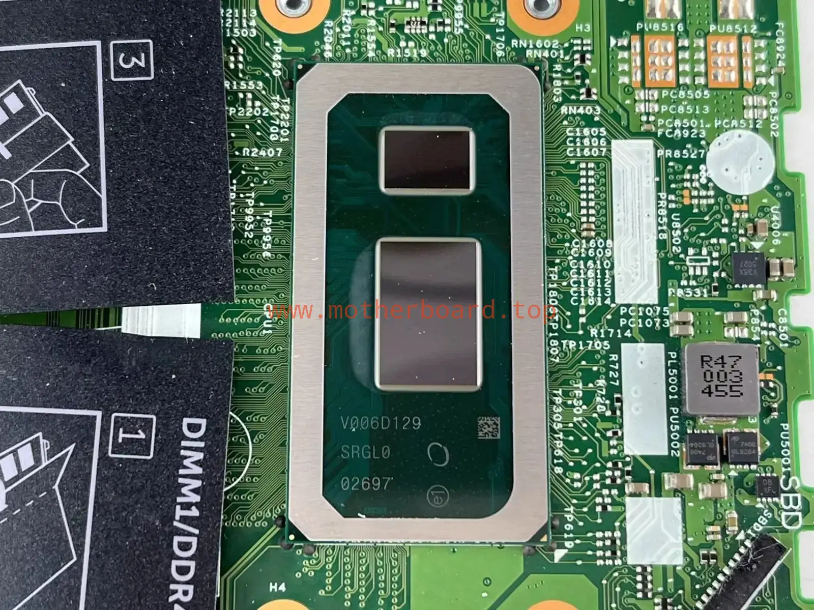 CN-02H6F9 02H6F9 2H6F9 For DELL Inspiron 5591 I3-10110U CPU Motherboard 17859-1 4