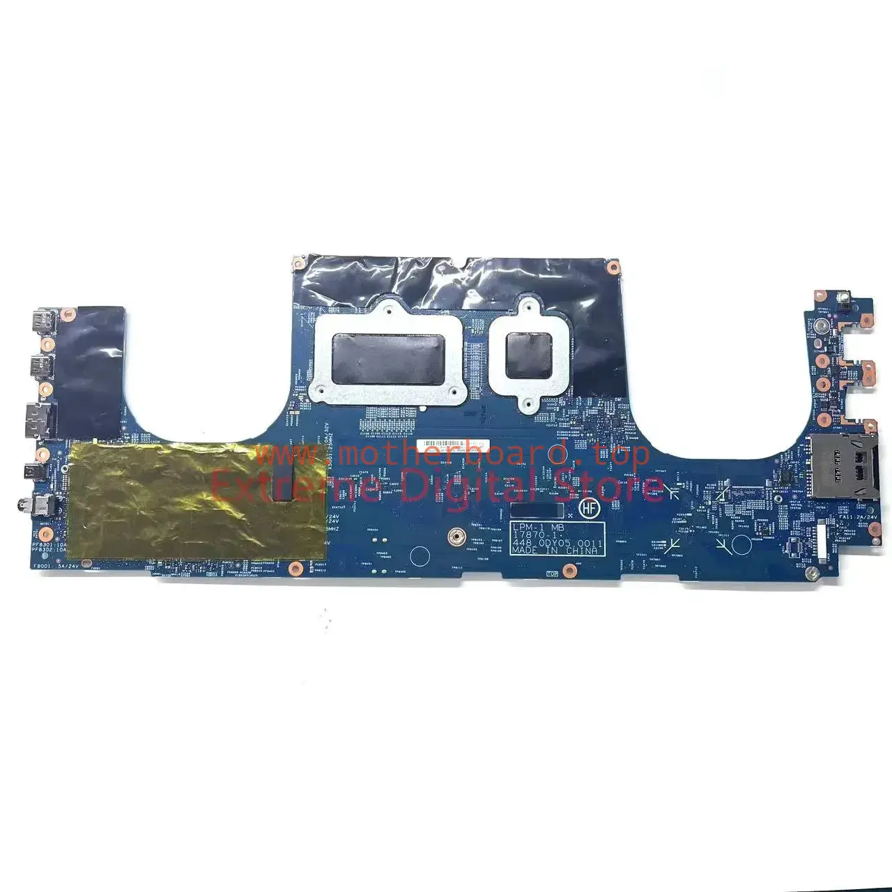 17870-1 For Lenovo ThinkPad P1 Gen 1 motherboard w/ CPU E-2176M I7-8750U 4G RAM 2