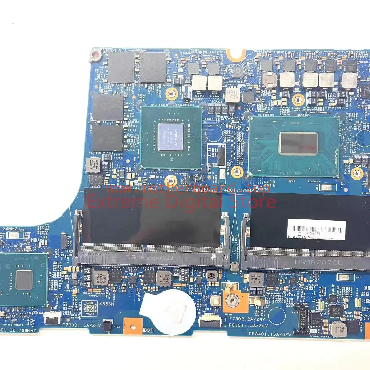 17870-1 For Lenovo ThinkPad P1 Gen 1 motherboard w/ CPU E-2176M I7-8750U 4G RAM 4