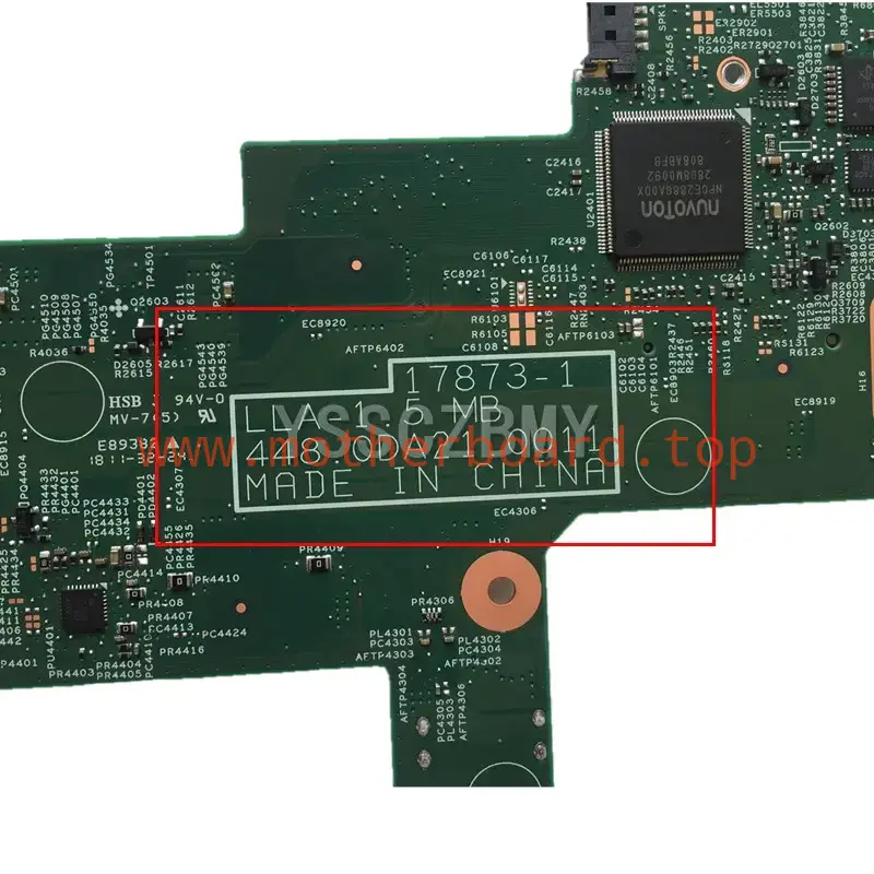 17873-1 Motherboard for Lenovo Yoga 11e motherboard with i5 7Y54 CPU 8GB RAM 4