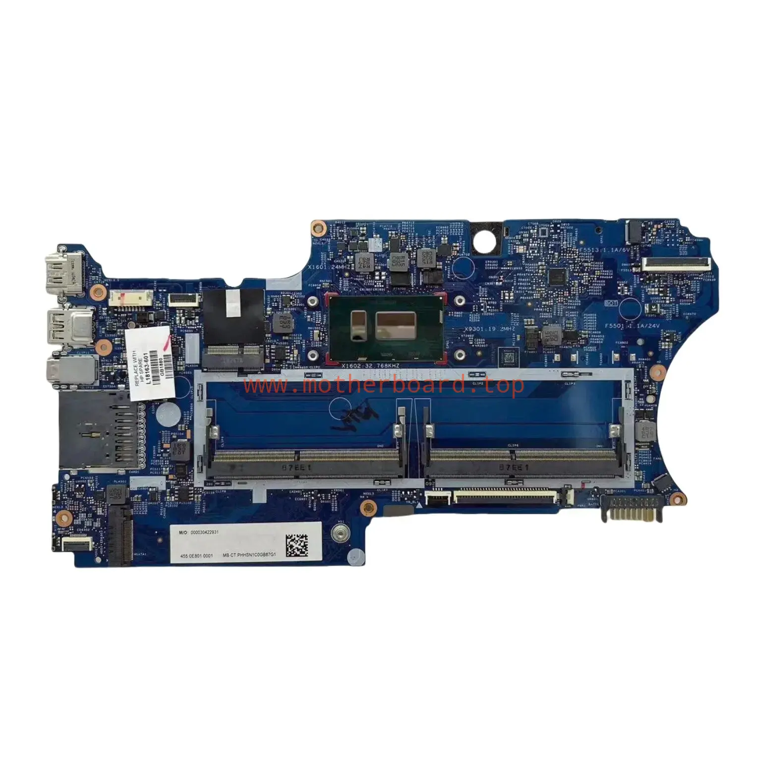 L18163-601 For HP Pavilion X360 14-CD Laptop Motherboard 17879-1B i5-8250U CPU