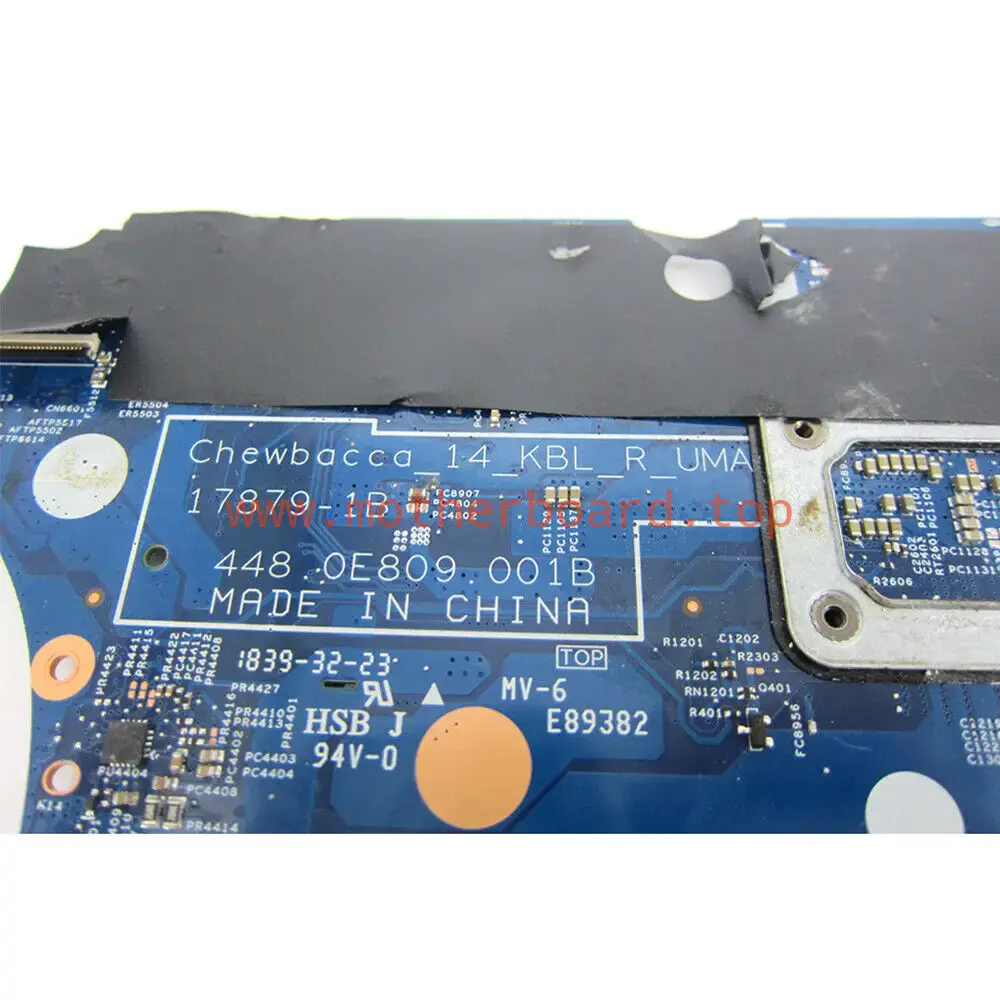 448.0E809.001B For HP Pavilion X360 14-cd0003la i3-8130U Motherboard 17879-1B 3