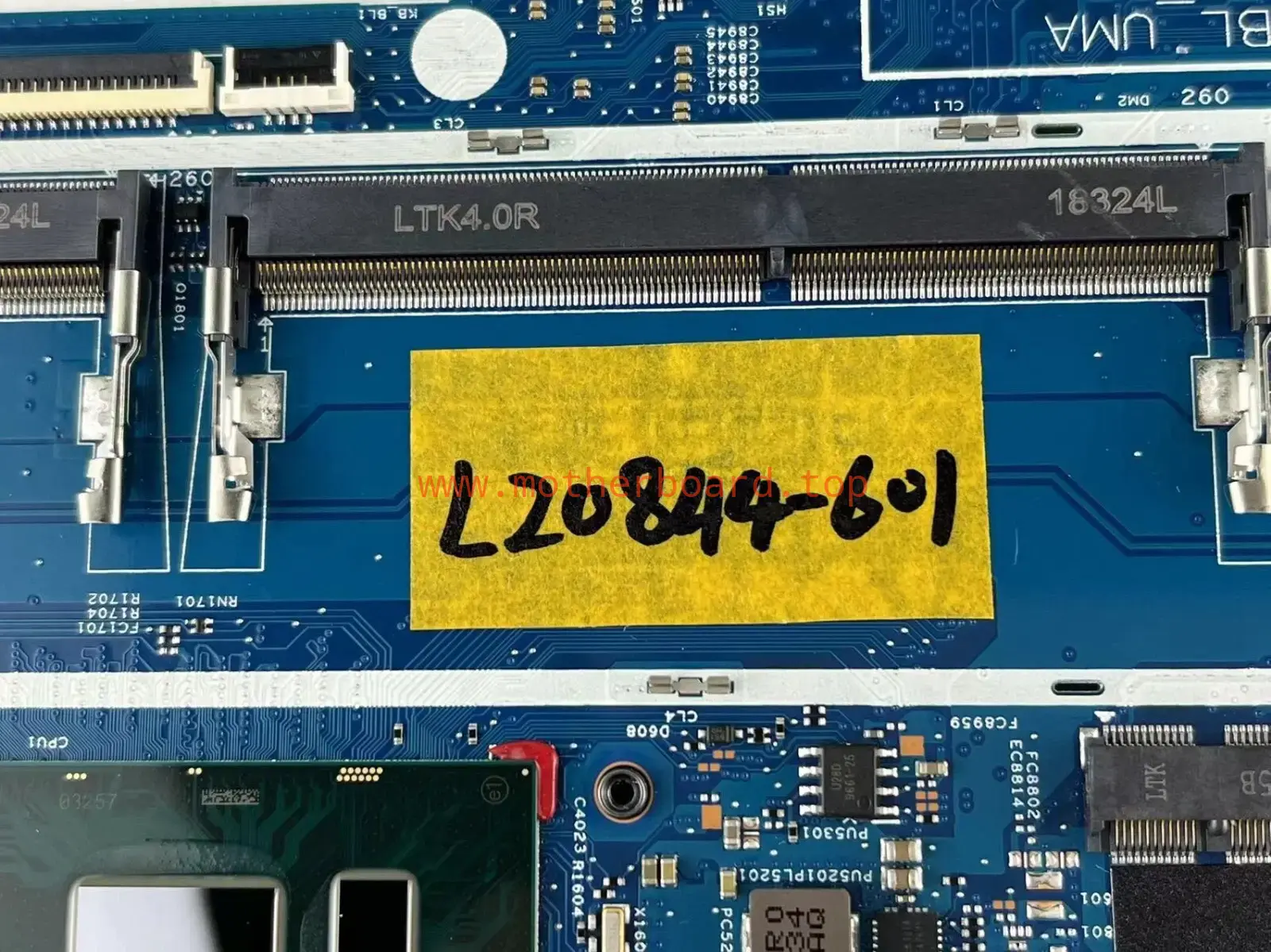 For HP Pavilion X360 15-CR i5-8250U Laptop Motherboard 17881-1B L20844-601 /001 3
