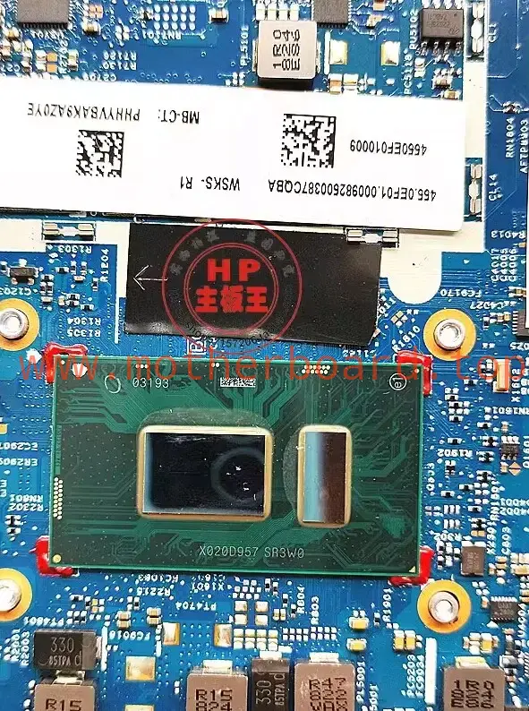 For HP 13-AH TPN-W136 Motherboard L19500-601 17892-1N SR3W0 I3 8130U 4G Test OK 3
