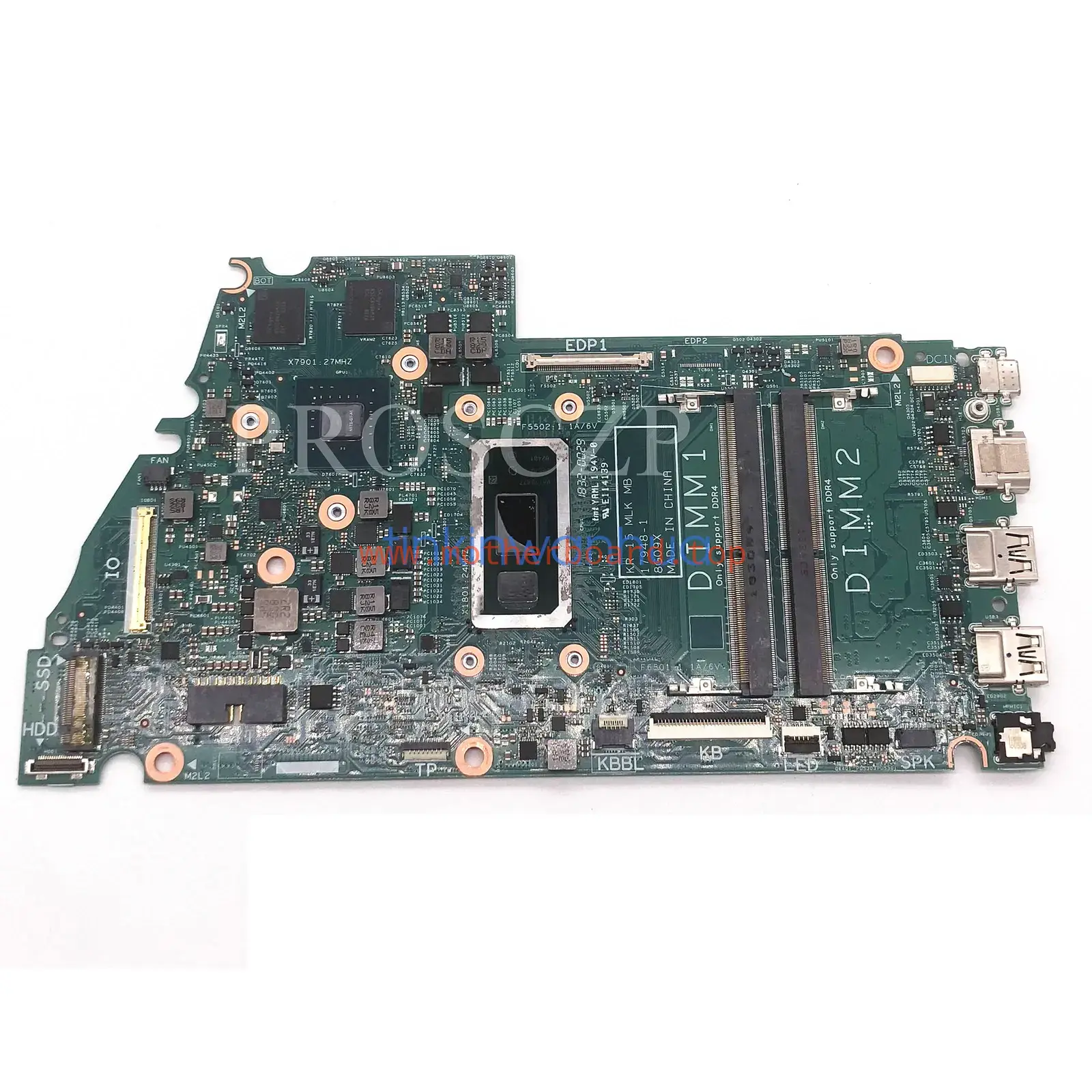FOR DELL 7580 SREJQ i5-8265U N17S-G1-A1 0WNW17 WNW17 17948-1 Laptop Motherboard