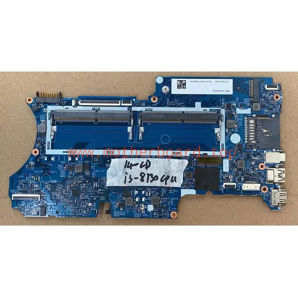 For HP Pavilion X360 14-CD 14M-CD i3-8130U CPU Motherboard L18175-601 2