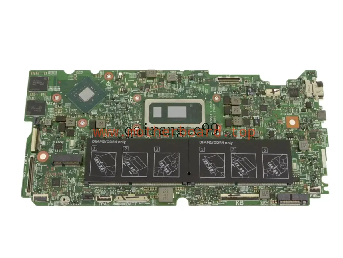 For Dell Inspiron 15 7590 2-in-1 Motherboard X8Y3N i7-8565U CPU MX250 18718-1