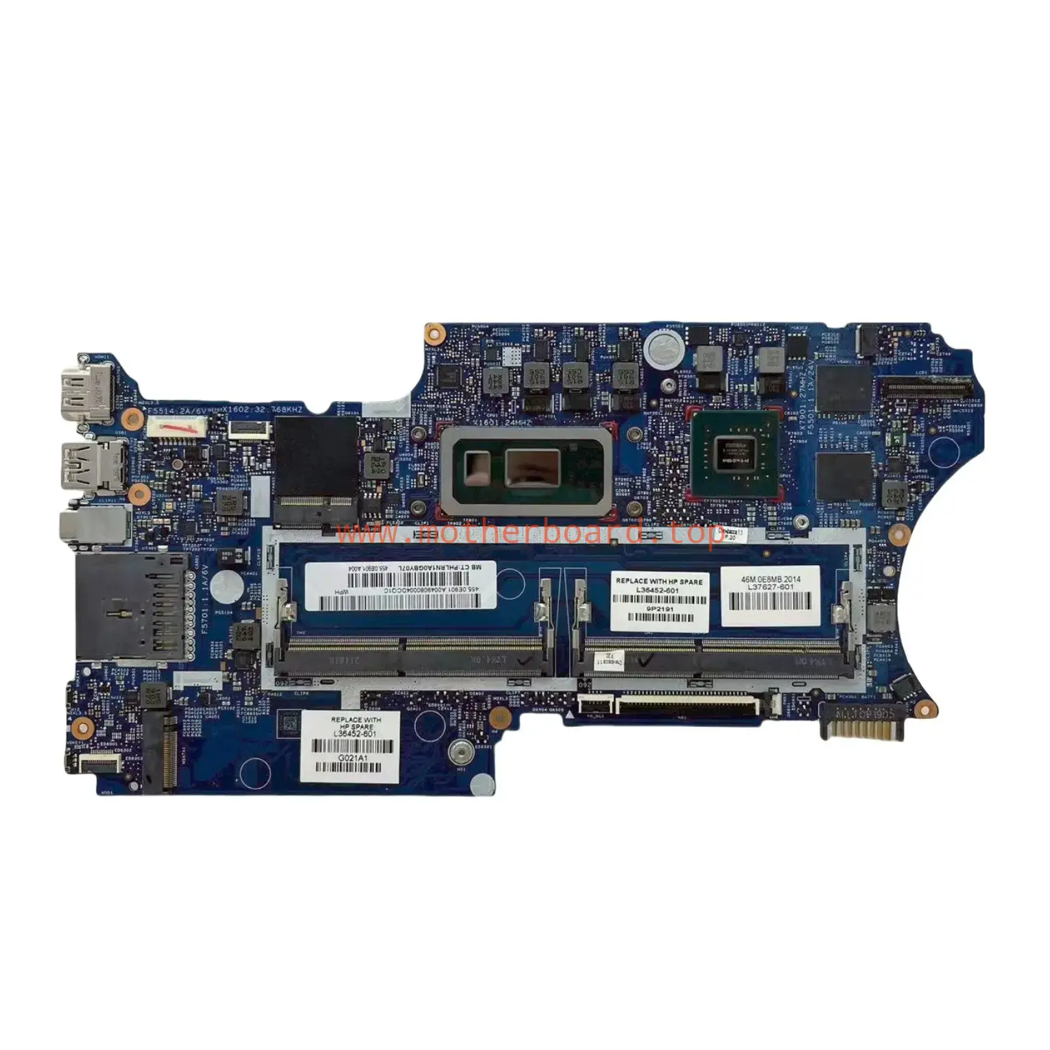 18737-1 For HP Pavilion X360 14-CD Motherboard i5-8265U MX130 2G GPU L36452-601