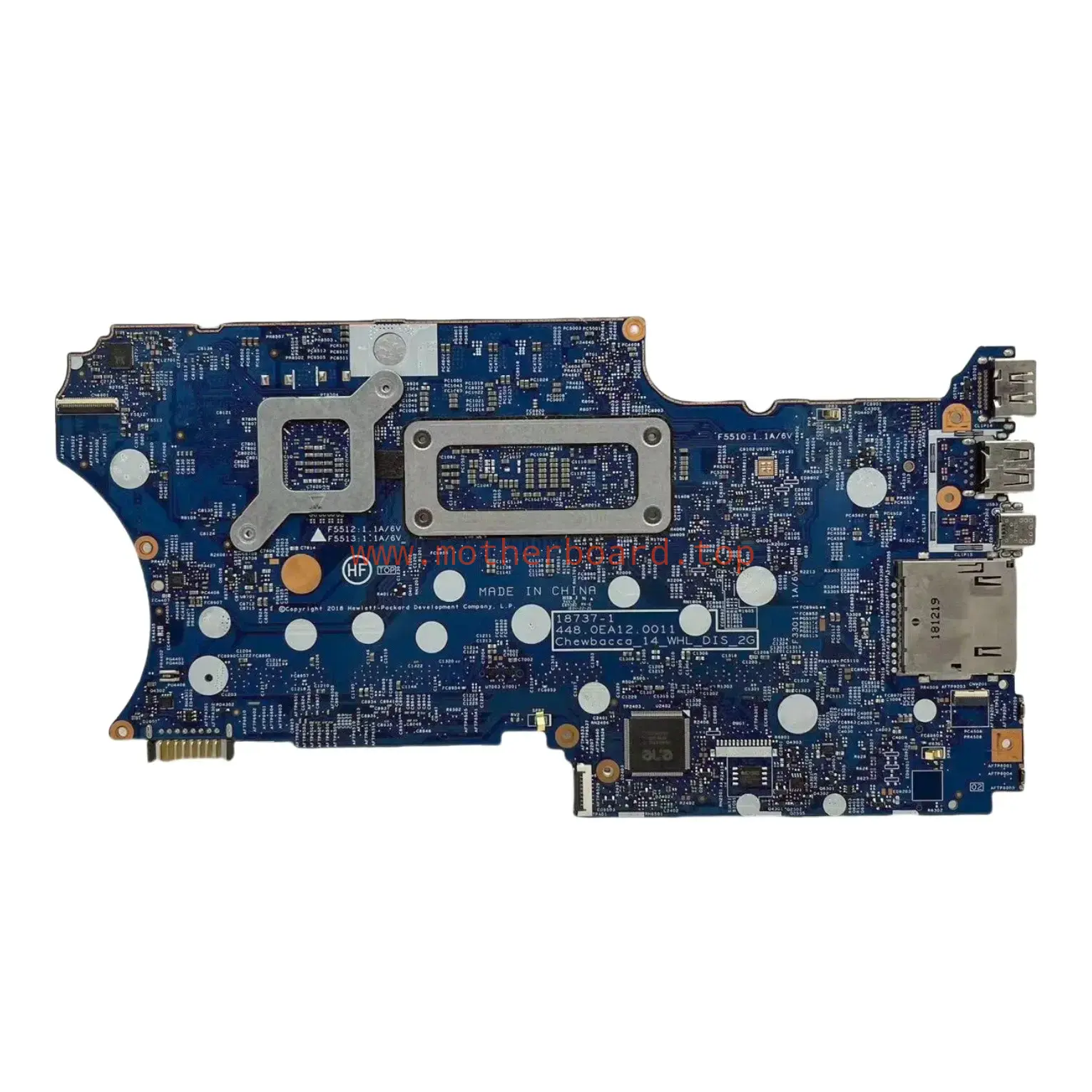 18737-1 For HP Pavilion X360 14-CD Motherboard i5-8265U MX130 2G GPU L36452-601 2