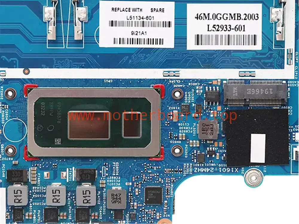 For HP X360 14M-DH 14-DH Motherboard i3 i5 i7 18742-1 L51132-601 L51132-601 3