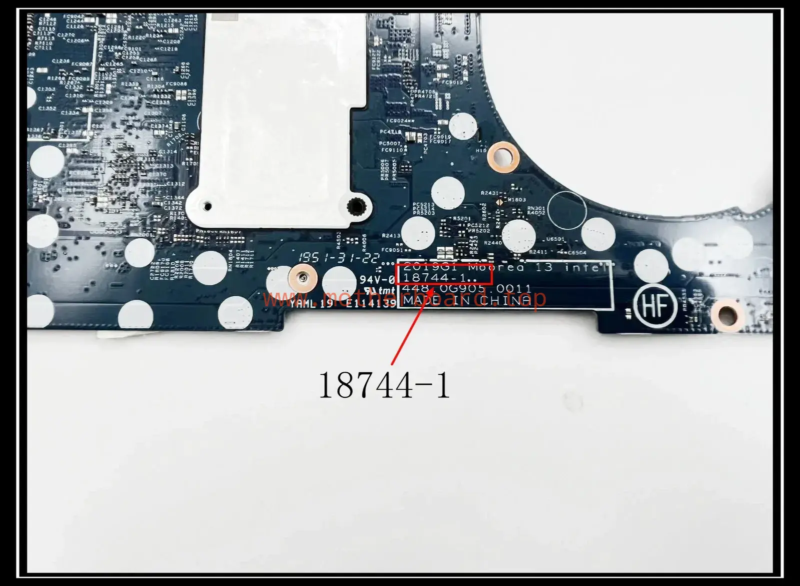 For HP ENVY 13-AQ Laptop Motherboard 18744-1 With I5-10210/ I7-10510 CPU 8GB RAM 3