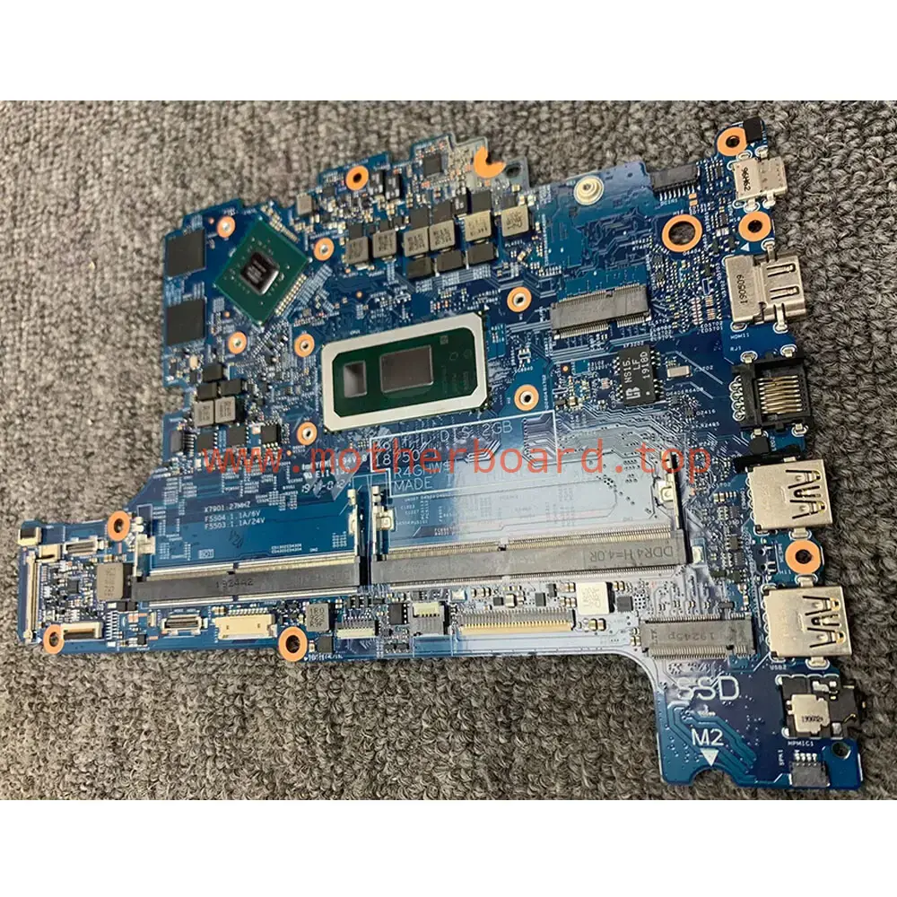 For Dell Latitude 3400 i7-8565U MX130 2GB Laptop Motherboard 18750-1 0KVN26 2