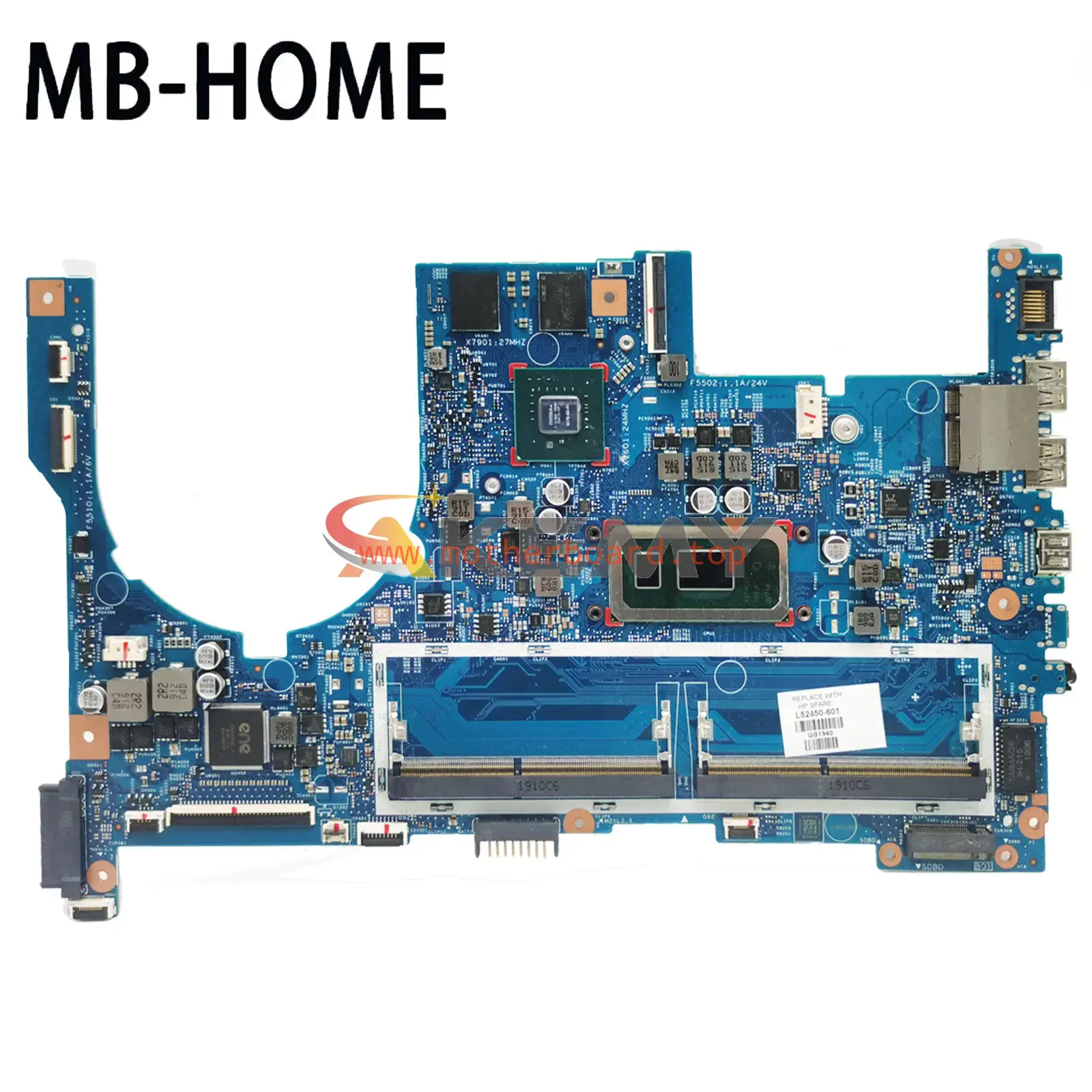 For HP ENVY 17-CE 17M-CE Motherboard With I5 I7 8th/10th Gen 18795-1 448.0G811.0
