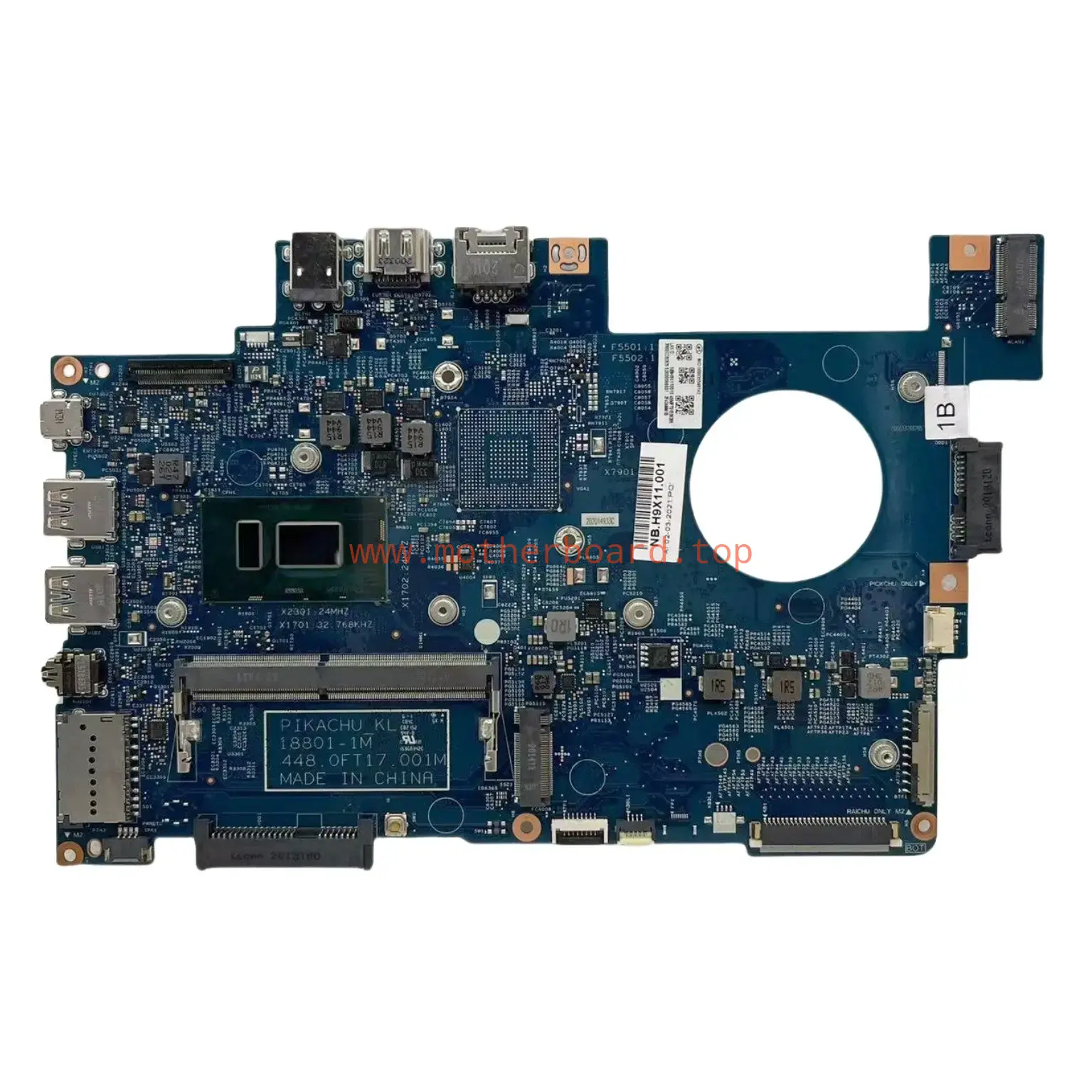 18801-1M For Acer Aspire A514-51KG Laptop Motherboard i3-8130U 4G UMA NBH9X11001