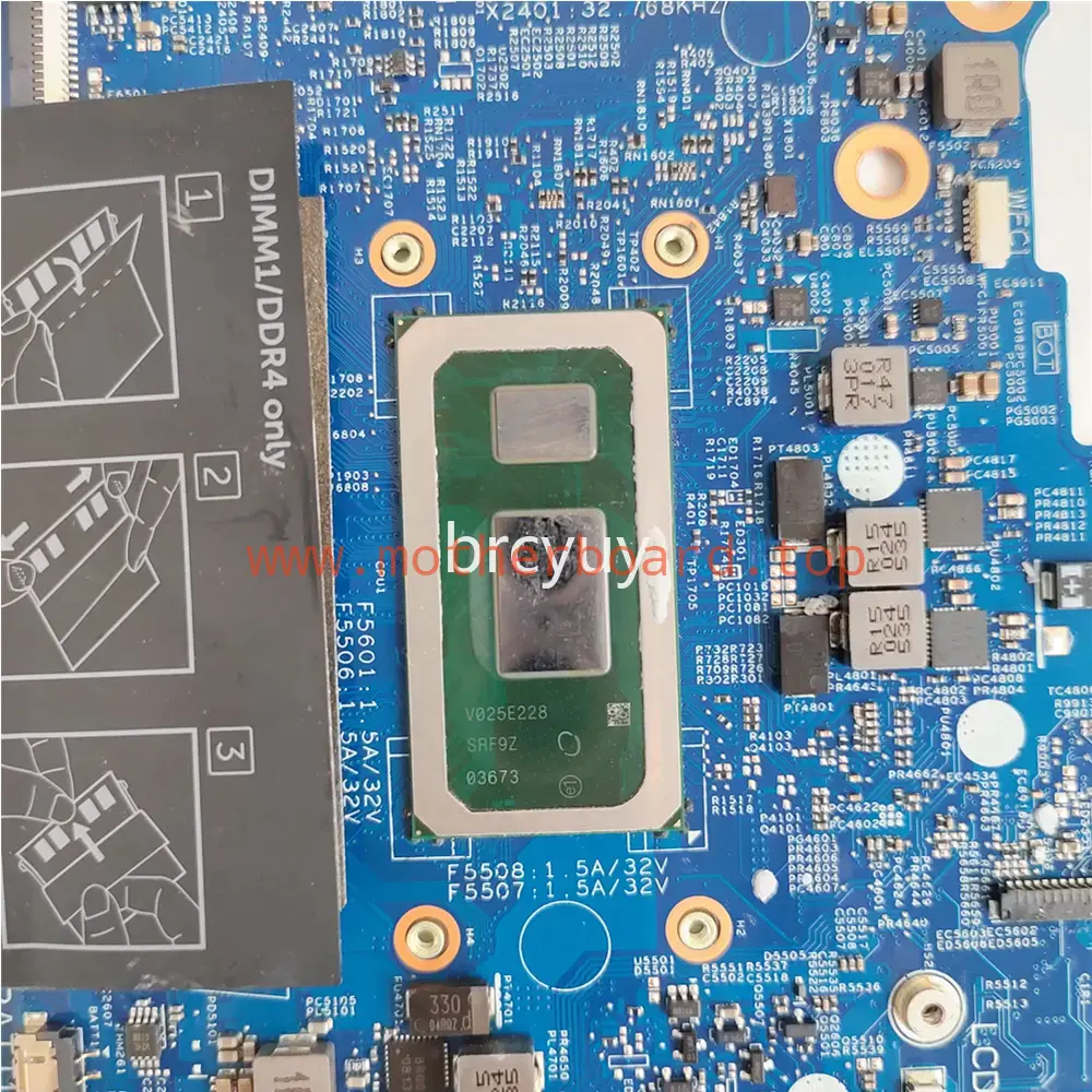 18831-1 For Dell Latitude 3310 Motherboard W/ CPU i5-8365 SRF9Z CN-06F881 6F881 3
